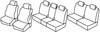 Set coprisedili Superior - Grigio/Nero - Mazda 5 5p (08/05>10/10)