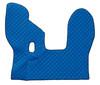Tappeto centrale in similpelle - Blu - Daf CF (07/13>) manuale, Euro 6