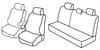 Set coprisedili Superior - Nero/Blu - Dacia Duster (05/10>05/12)