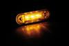 Set 20 pz, luce ingombro a 3 Led, montaggio ad incasso, 12/24V - Rosso