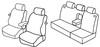 Set coprisedili Superior - Beige - Volkswagen Golf IV 3p (dal 2000) (2000>10/03)