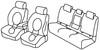 Set coprisedili Superior - Nero/Grigio - Bmw Serie 2 Active Tourer (F45) (09/14>)