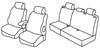 Set coprisedili Superior - Nero/Grigio - Opel Astra H Sports Tourer (03/04>10/10)