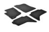 Set tappeti su misura in moquette - Nero -  Fiat Fullback Cabina Estesa 4p (09/16>) - 1 fix -  Fiat Fullback Doppia Cabina 4p (09/16>) -  Mitsubishi L200 Club Cab 4p (09/15>) -  Mitsubishi L200 Double Cab 4p (01/05>03/10) -  Mitsubishi L200 Double Cab 5p 