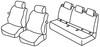Set coprisedili Superior - Beige - Opel Corsa 3p (12/14>)