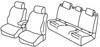 Set coprisedili Superior - Beige - Volkswagen Golf VII 5p (Trendline) (11/12>)