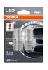 12V LEDriving Retrofit Led Standard - (P27/7W) - W2,5x16q - 2 pz  - Blister - Rosso