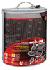 Square, set fodere coordinate in jacquard - Rosso