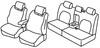 Set coprisedili Superior - Nocciola - Seat Altea (04/04>04/09)
