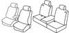 Set coprisedili Superior - Grigio/Nero - Nissan Qashqai+2 (09/08>01/14)