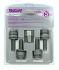 Bulloni piatti con rondella, kit 4 pz - Ultra High Security - D010