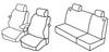 Set coprisedili Superior - Grigio/Nero - Volkswagen Golf IV 3p (fino al 1999) (10/97>1999)