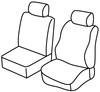 Set coprisedili Superior - Nero/Grigio - Fiat Fiorino (van) (09/08>)