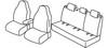 Set coprisedili Superior - Nocciola - Skoda Fabia 5p (Ambition Plus) (02/15>)