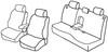 Set coprisedili Superior - Grigio/Nero - Mazda 3 5p (dal 2006) (2006>03/09)