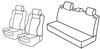 Set coprisedili Superior - Beige - Seat Ibiza 5p (dal 2006) (2006>05/08)