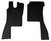 Coppia tappeti in similpelle - Nero - Scania L Serie 4 (02/95>09/04) 