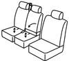 Set coprisedili Superior - Beige - Volkswagen Crafter (van) (01/17>)