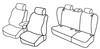 Set coprisedili Superior - Beige - Volkswagen Golf V Variant (05/07>09/09)