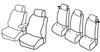 Set coprisedili Superior - Nero/Grigio - Ford C-Max (11/10>)