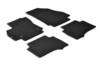 Set tappeti su misura in moquette - Nero -  Citroen Nemo 5p (12/08>03/14) -  Citroen Nemo Van (van) (12/08>) -  Fiat Fiorino (van) (09/08>) -  Fiat Qubo 5p (09/08>) -  Peugeot Bipper (van) (05/08>) -  Peugeot Bipper Tepee 5p (03/09>)