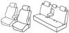 Set coprisedili Superior - Beige - Nissan Qashqai (03/07>01/14)