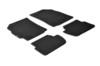 Set tappeti su misura in moquette - Nero -  Chevrolet Spark (02/10>09/15)