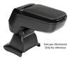 Armster 2, bracciolo su misura - Nero -  Renault Captur (05/13>)