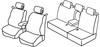 Set coprisedili Superior - Grigio/Nero - Renault Megane II 3p (dal 9/2006) (09/06>10/08)