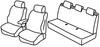 Set coprisedili Superior - Beige - Renault Fluence (01/12>04/15)