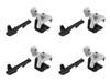 Clamp, kit attacchi per barre Snap - K-6