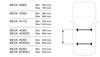 Box 430, box tetto in ABS, 430 litri - Grigio goffrato