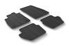 Set tappeti su misura in gomma -  Ford Fiesta 3p (06/17>) -  Ford Fiesta 5p (06/17>)