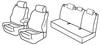 Set coprisedili Superior - Nocciola - Audi A3 3p (05/03>08/12)