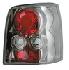 Coppia fanali posteriori -  VW Passat SW (6/97-11/00) - Cromo