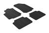 Set tappeti su misura in gomma -  Citroen C3 Aircross (10/17>)
