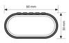 Snap-Fit Steel, coppia barre portatutto telescopiche in acciaio - Mis. 2 - 100136 cm