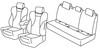 Set coprisedili Superior - Beige - Audi A3 Sportback 5p (11/12>07/16)