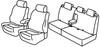 Set coprisedili Superior - Nocciola - Fiat Tipo sw (09/16>)