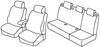 Set coprisedili Superior - Grigio/Nero - Opel Astra J Sports Tourer (11/10>02/16)