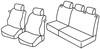 Set coprisedili Superior - Nero/Blu - Opel Corsa 3p (10/00>08/06)