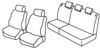 Set coprisedili Superior - Nocciola - Toyota Yaris 5p (01/06>09/11)