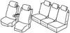 Set coprisedili Superior - Nocciola - Citroen C4 Grand Picasso (Exclusive) (10/13>05/16)