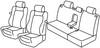 Set coprisedili Superior - Nero/Grigio - Volkswagen Polo 3p (11/01>08/09)