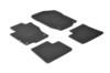 Set tappeti su misura in moquette - Nero -  Mercedes ML (07/05>09/11)