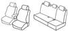 Set coprisedili Superior - Nero/Blu - Hyundai i30 5p (03/12>12/16) - Hyundai i30 Wagon (09/12>04/17)