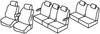 Set coprisedili Superior - Beige - Mazda 5 5p (08/05>10/10)