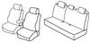 Set coprisedili Superior - Grigio/Nero - Kia Rio 5p (09/11>03/17)