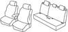 Set coprisedili Superior - Nero/Rosso - Mercedes Classe A 5p (10/12>05/18)