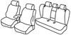 Set coprisedili Superior - Nero/Grigio - Bmw X3 (F25) (11/10>07/17)